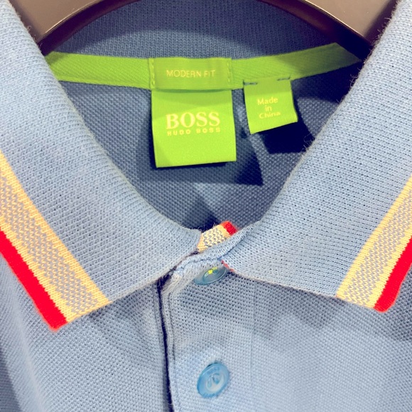 Hugo Boss polo with Mercedes logo - Picture 2 of 3